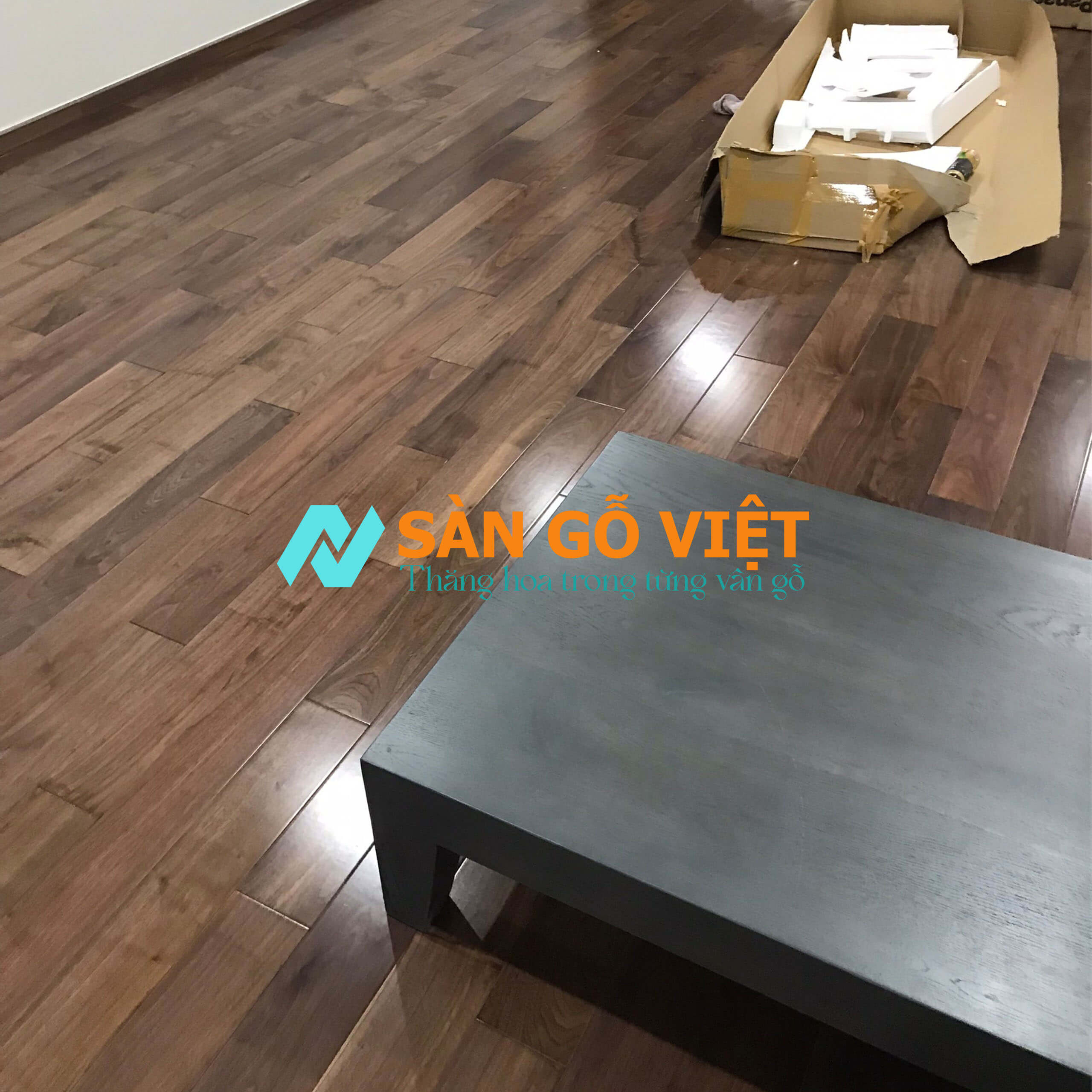Sàn gỗ tự nhiên óc chó